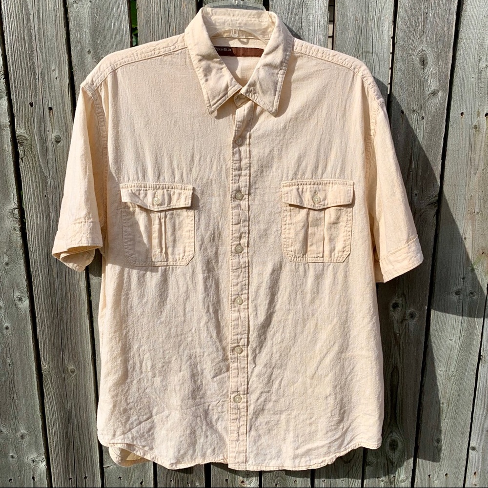 Men’s Short Sleeve Button Up
